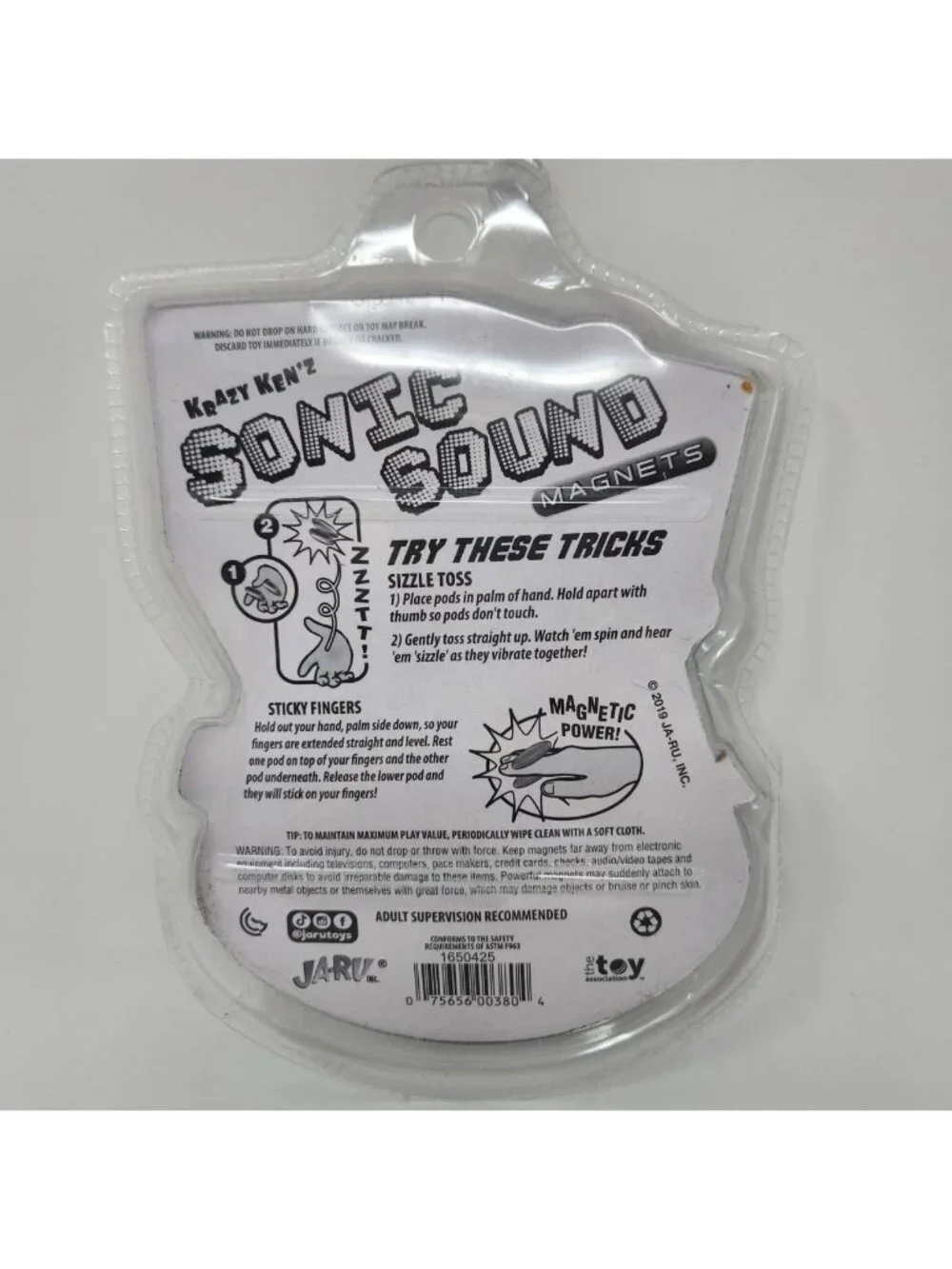 Ja-Ru Krazy Ken's Sonic Sound Magnets, Sealed